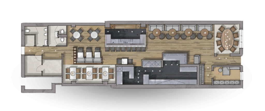 plano 2d recorridos virtuales